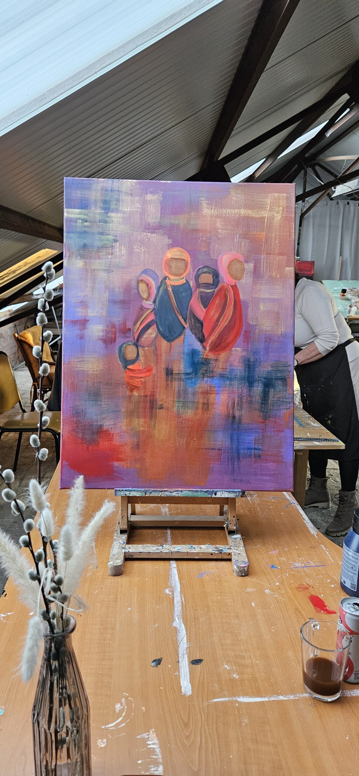 Workshop abstract schilderen - Afbeelding 11