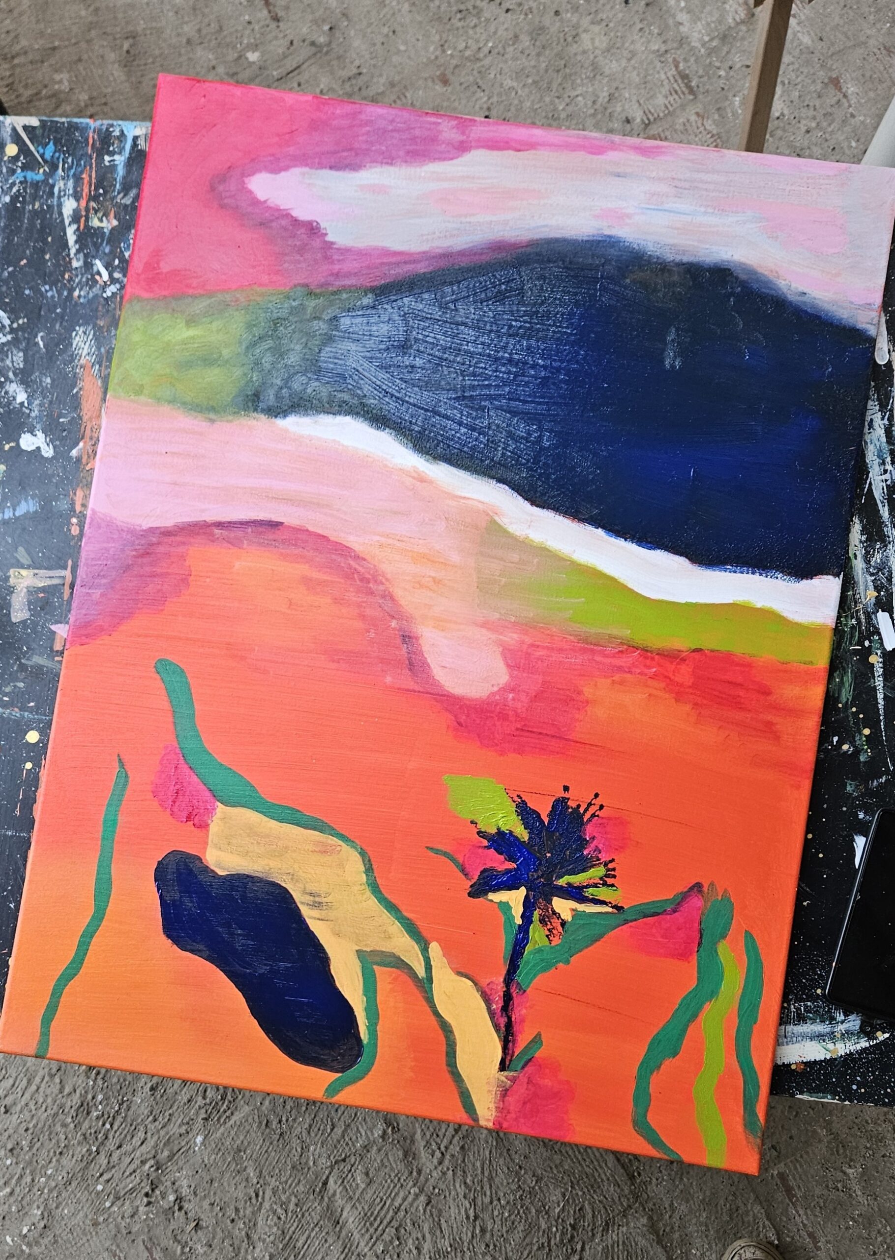 Workshop abstract schilderen - Afbeelding 3