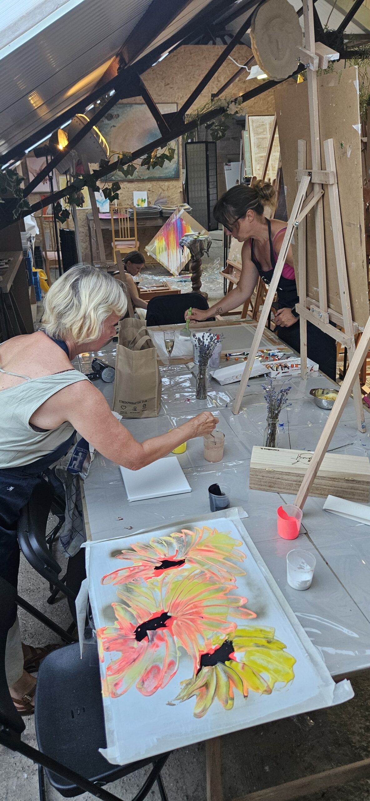 Workshop abstract schilderen - Afbeelding 8